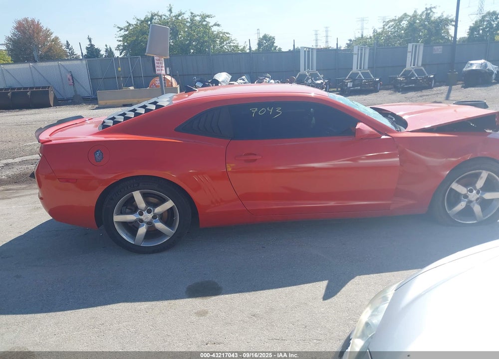 2012 CHEVROLET CAMARO 2LS VIN: 2G1FA1E32C9111409