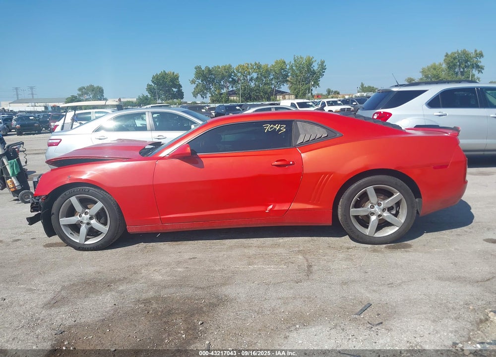 2012 CHEVROLET CAMARO 2LS VIN: 2G1FA1E32C9111409