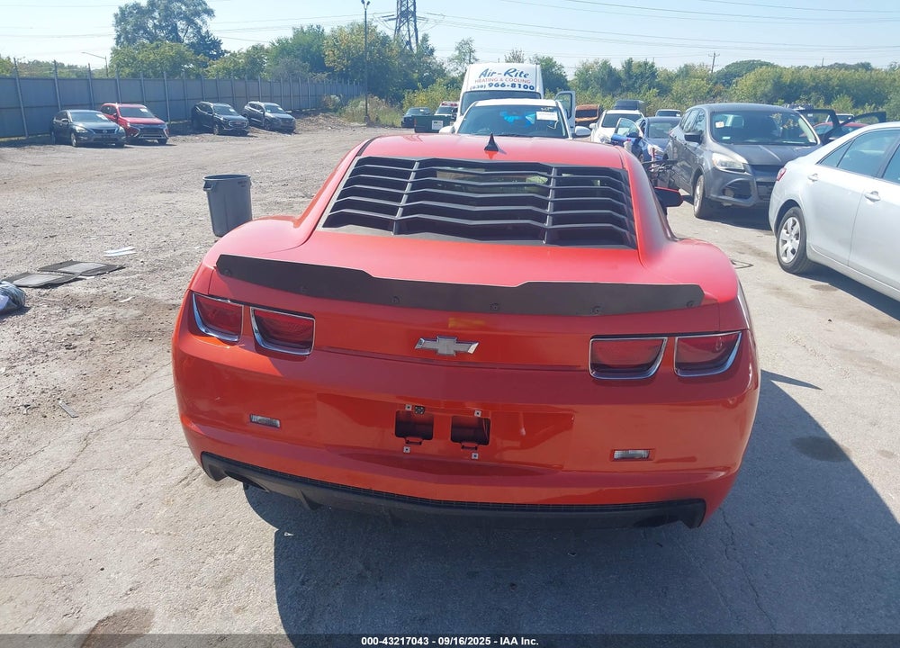 2012 CHEVROLET CAMARO 2LS VIN: 2G1FA1E32C9111409