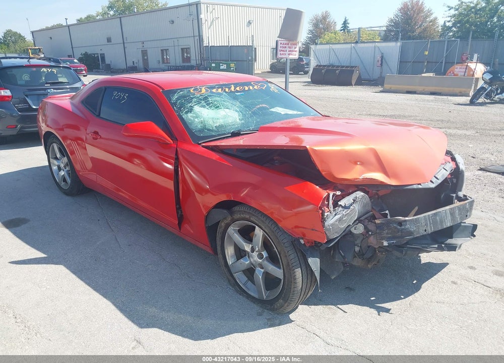 2012 CHEVROLET CAMARO 2LS VIN: 2G1FA1E32C9111409