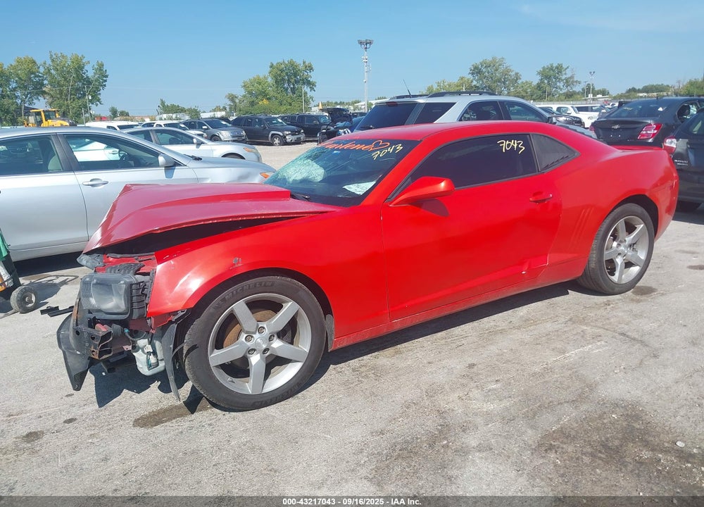 2012 CHEVROLET CAMARO 2LS VIN: 2G1FA1E32C9111409