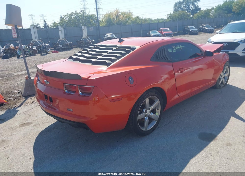 2012 CHEVROLET CAMARO 2LS VIN: 2G1FA1E32C9111409
