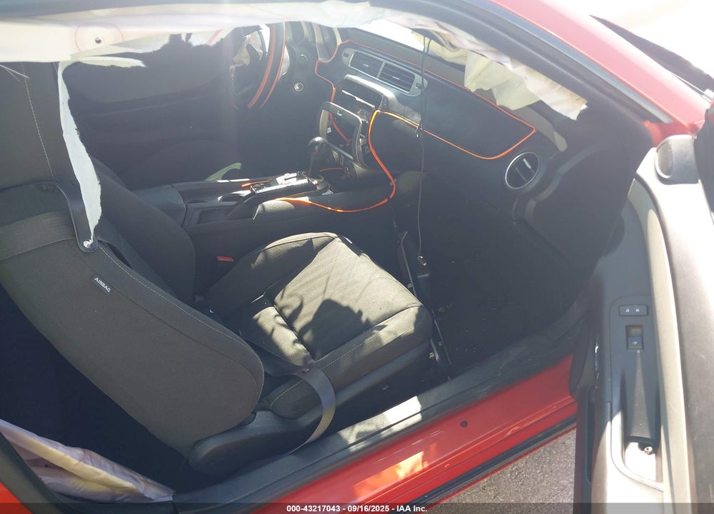 2012 CHEVROLET CAMARO 2LS VIN: 2G1FA1E32C9111409