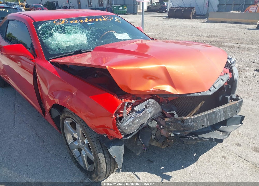 2012 CHEVROLET CAMARO 2LS VIN: 2G1FA1E32C9111409