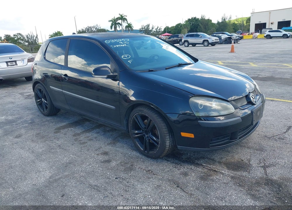 2009 VOLKSWAGEN RABBIT S VIN: WVWAA71K69W035257