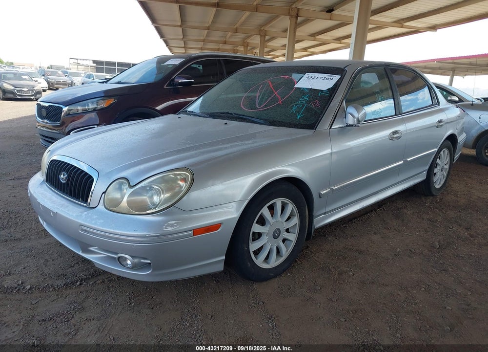 2002 HYUNDAI SONATA GLS/LX VIN: KMHWF35H12A715354