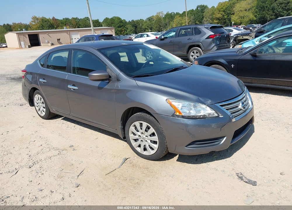 2015 NISSAN SENTRA S VIN: 3N1AB7AP6FY367201