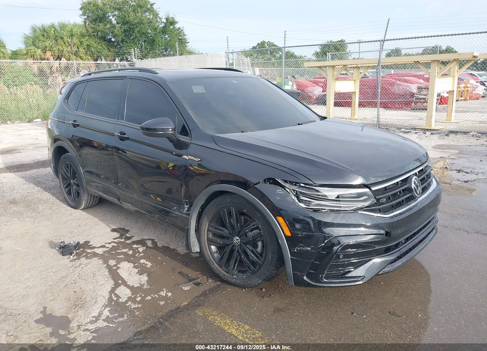2022 VOLKSWAGEN TIGUAN 2.0T SE R-LINE BLACK VIN: 3VVCB7AX0NM173051