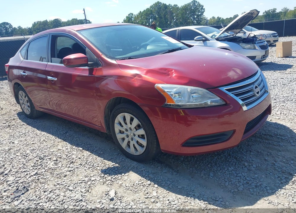 2015 NISSAN SENTRA SV VIN: 3N1AB7AP6FY294198