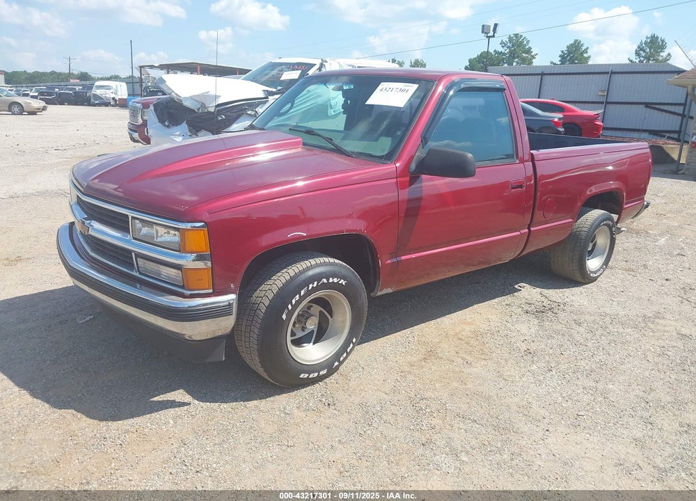 1997 CHEVROLET C1500 FLEETSIDE VIN: 1GCEC14RXVZ196205