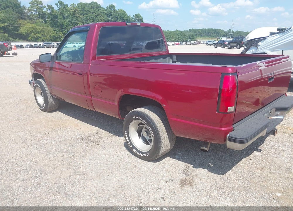 1997 CHEVROLET C1500 FLEETSIDE VIN: 1GCEC14RXVZ196205