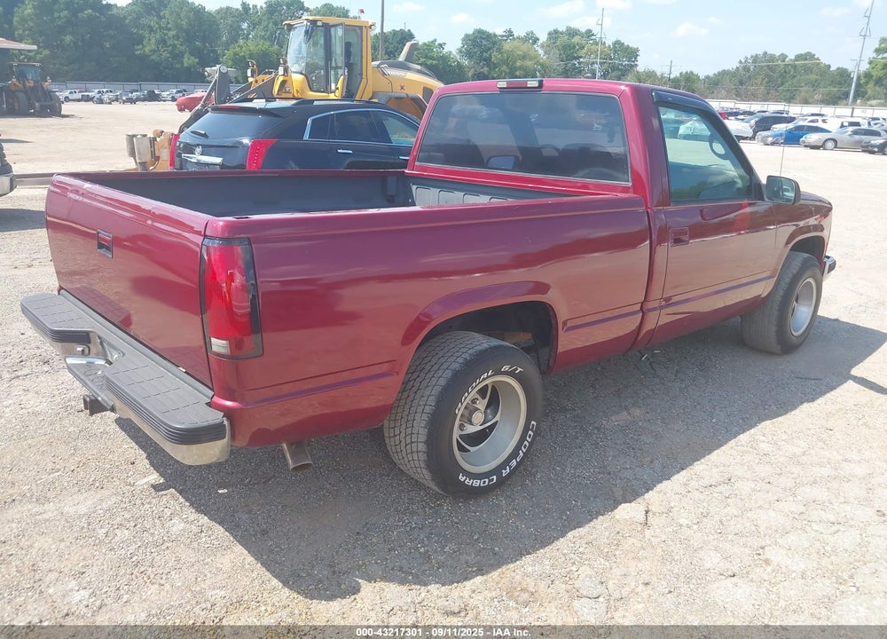 1997 CHEVROLET C1500 FLEETSIDE VIN: 1GCEC14RXVZ196205