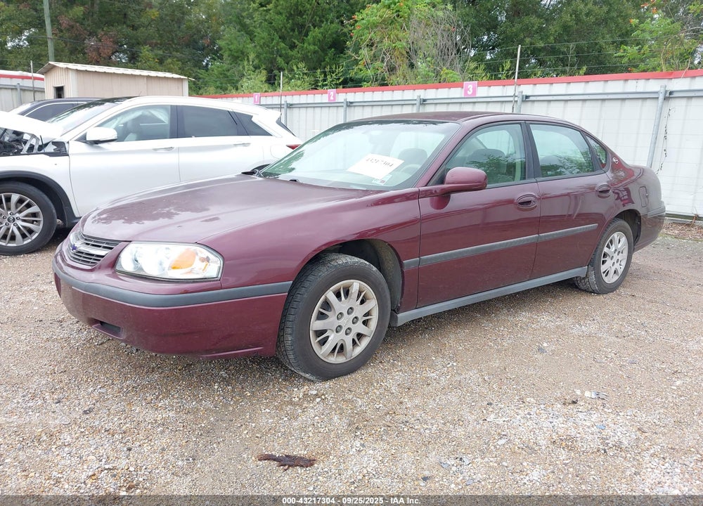 2003 CHEVROLET IMPALA VIN: 2G1WF52E439280359