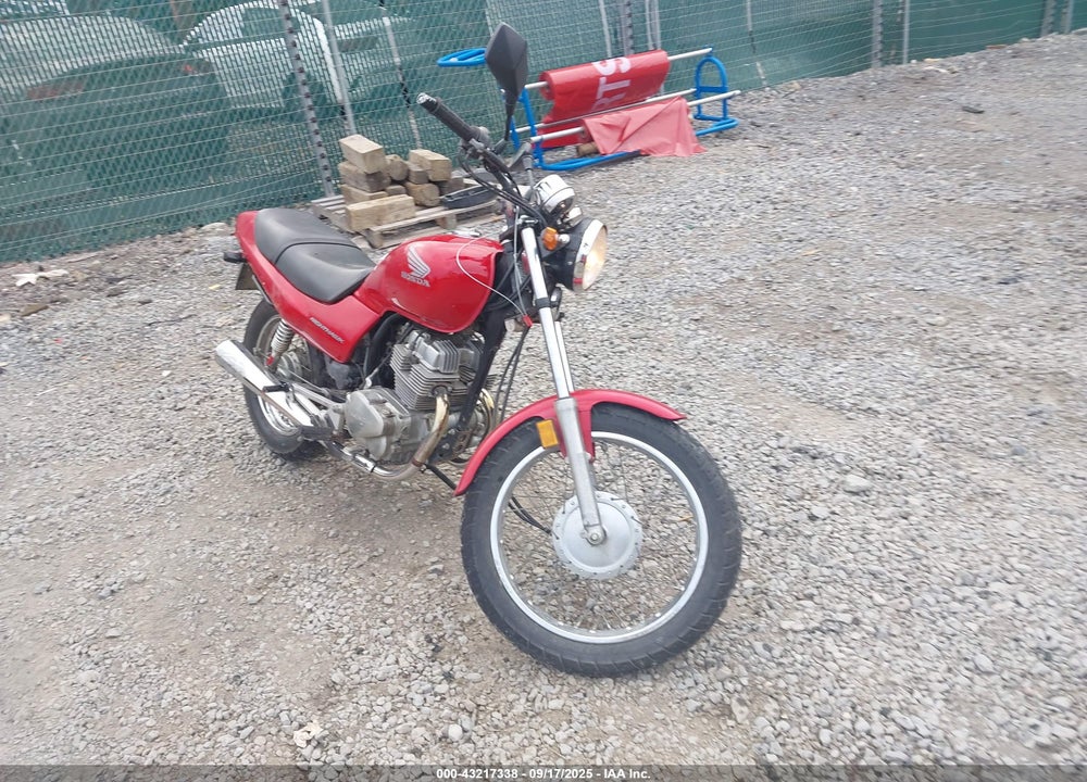 1995 HONDA CB250 VIN: JH2MC2402SK400915