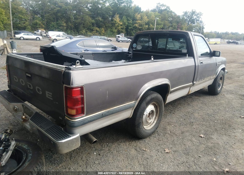 1989 DODGE DAKOTA VIN: 1B7GL26X9KS046486
