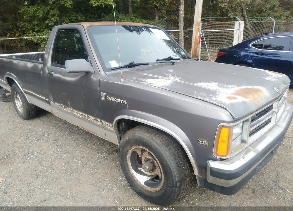 1989 DODGE DAKOTA VIN: 1B7GL26X9KS046486