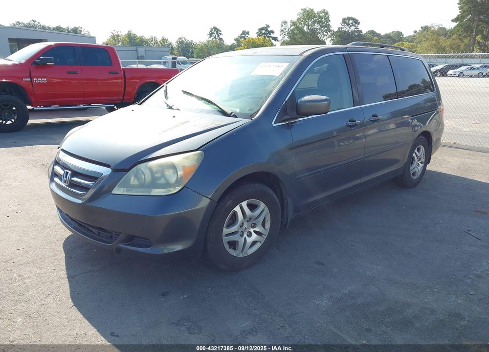 2005 HONDA ODYSSEY EX-L VIN: 5FNRL38615B043649