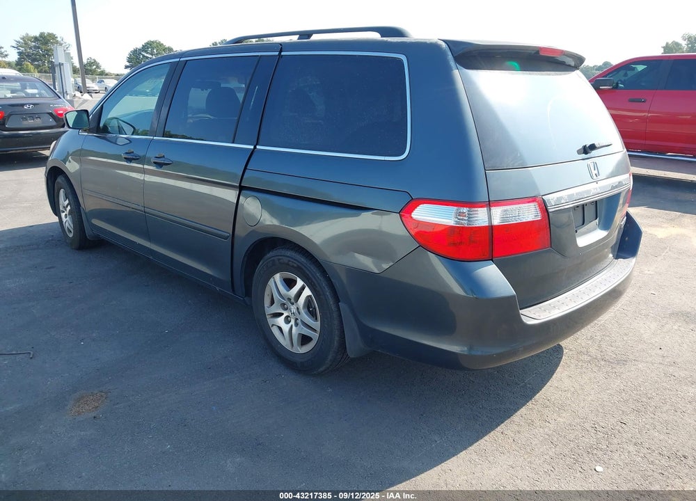 2005 HONDA ODYSSEY EX-L VIN: 5FNRL38615B043649