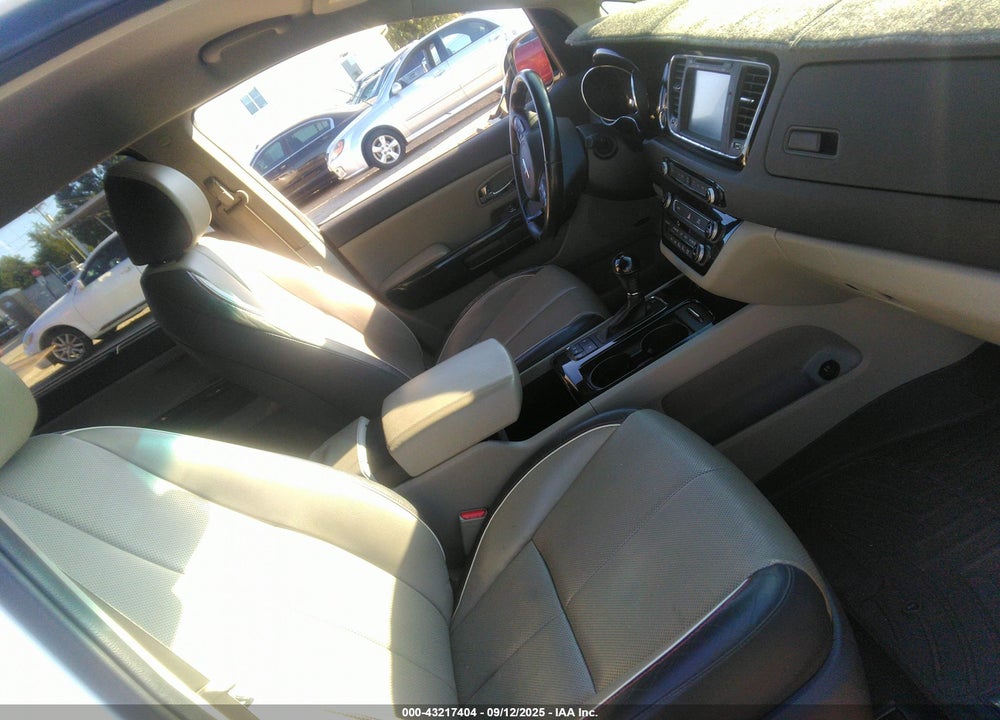 2016 KIA SEDONA SX VIN: KNDMC5C17G6108391