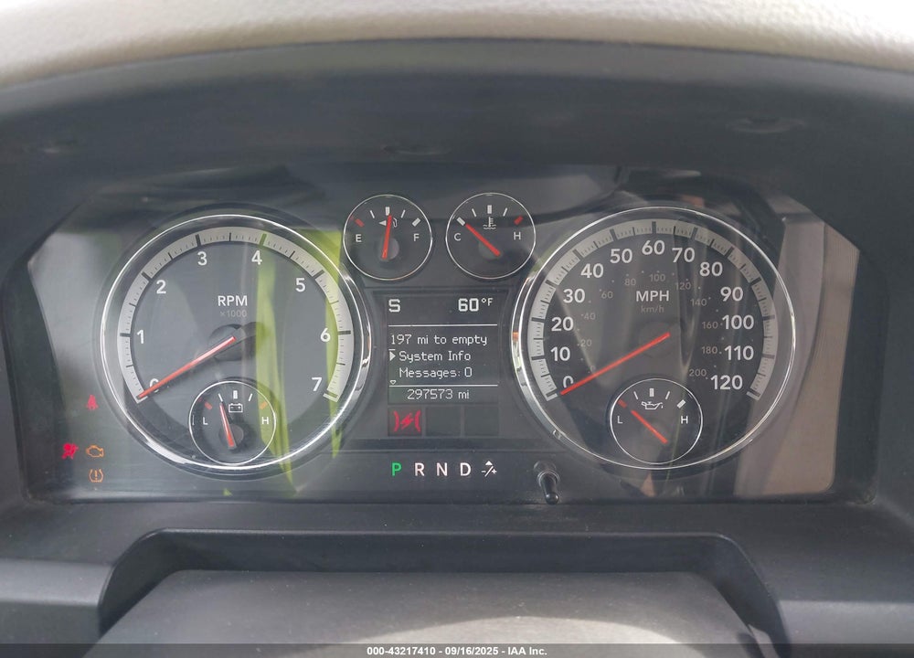 2009 DODGE RAM 1500 VIN: 1D3HV13TX9J533875