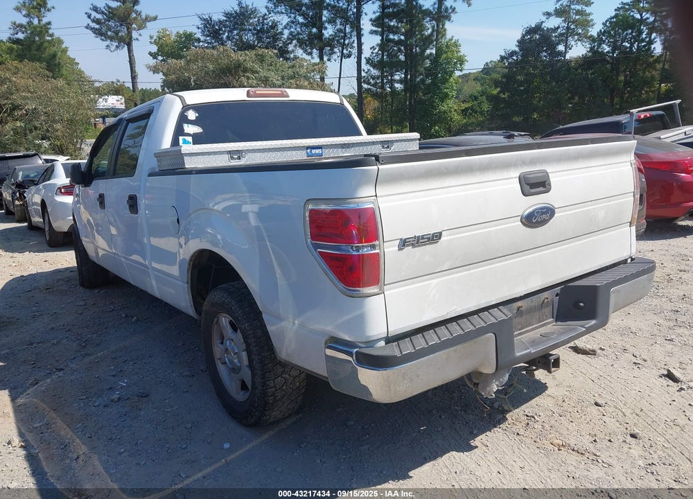 2011 FORD F-150 XLT VIN: 1FTFW1CF0BFA27990