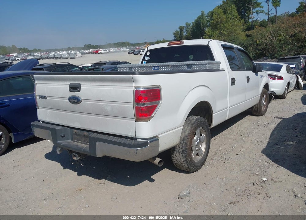 2011 FORD F-150 XLT VIN: 1FTFW1CF0BFA27990