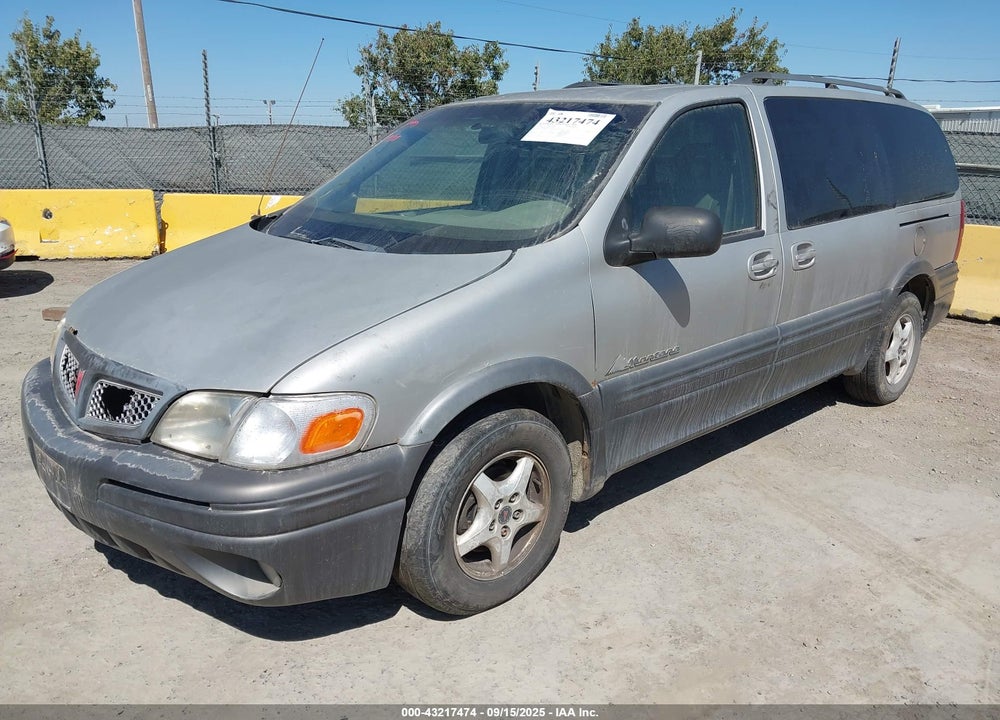 2004 PONTIAC MONTANA M16 W/1SA PKG. VIN: 1GMDX03E04D107208