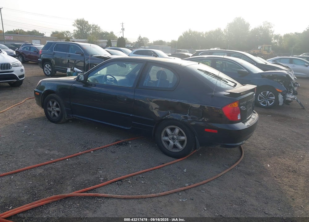 2005 HYUNDAI ACCENT GLS/GT VIN: KMHCG35CX5U332441