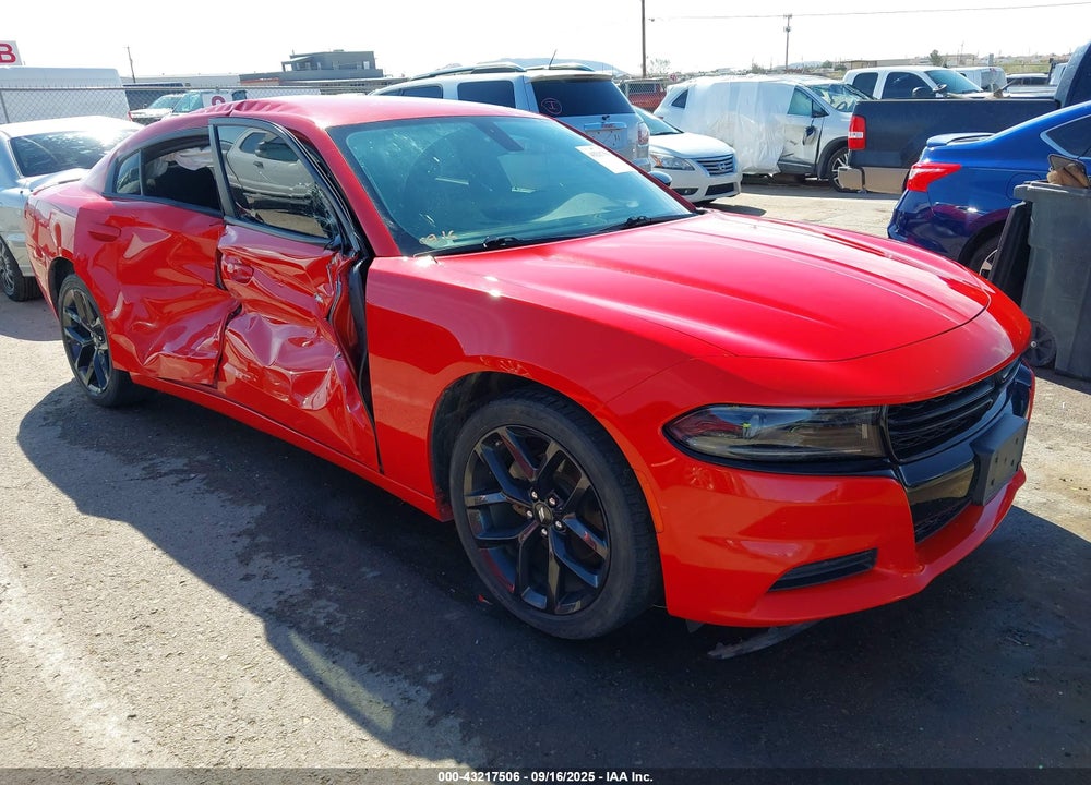 2022 DODGE CHARGER SXT RWD VIN: 2C3CDXBG1NH208495