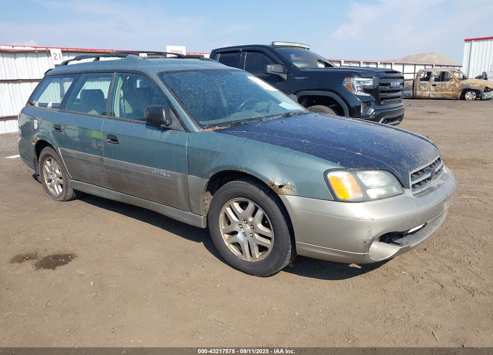 2004 SUBARU OUTBACK VIN: 4S3BH675547623939