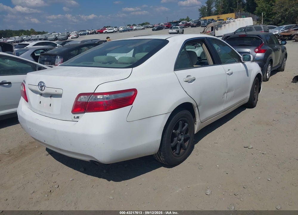 2008 TOYOTA CAMRY VIN: 4T1BE46K08U767387