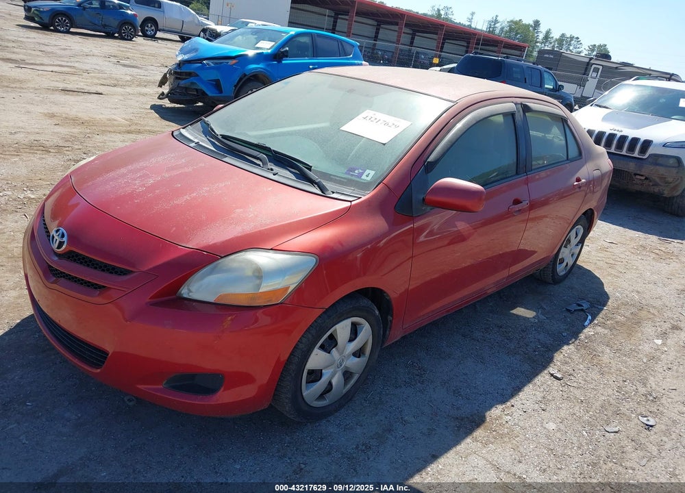 2008 TOYOTA YARIS VIN: JTDBT903981278674