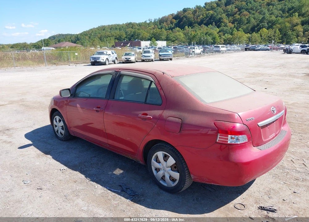 2008 TOYOTA YARIS VIN: JTDBT903981278674