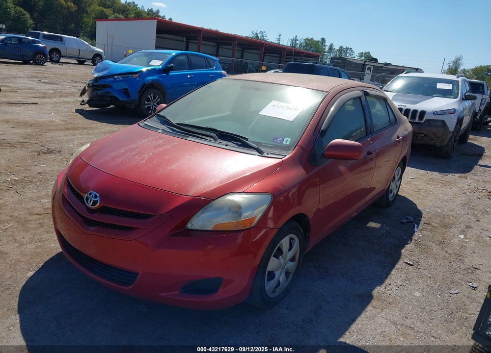 2008 TOYOTA YARIS VIN: JTDBT903981278674