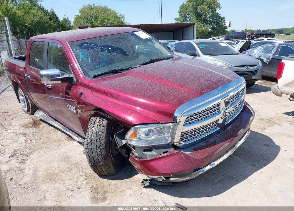 2017 RAM 1500 LAIE  4X4 5'7 BOX VIN: 1C6RR7NT5HS774406