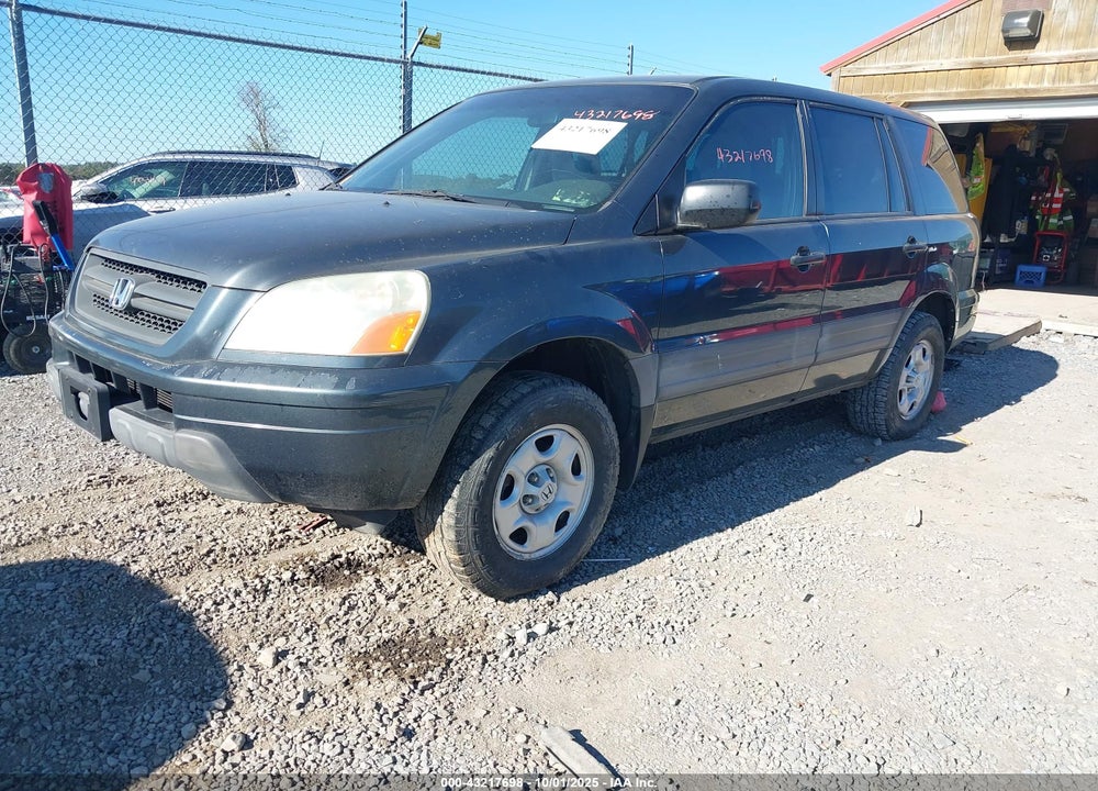 2004 HONDA PILOT LX VIN: 2HKYF18104H505212