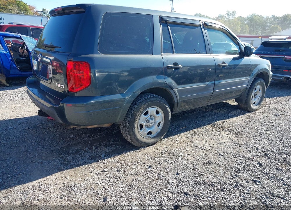 2004 HONDA PILOT LX VIN: 2HKYF18104H505212
