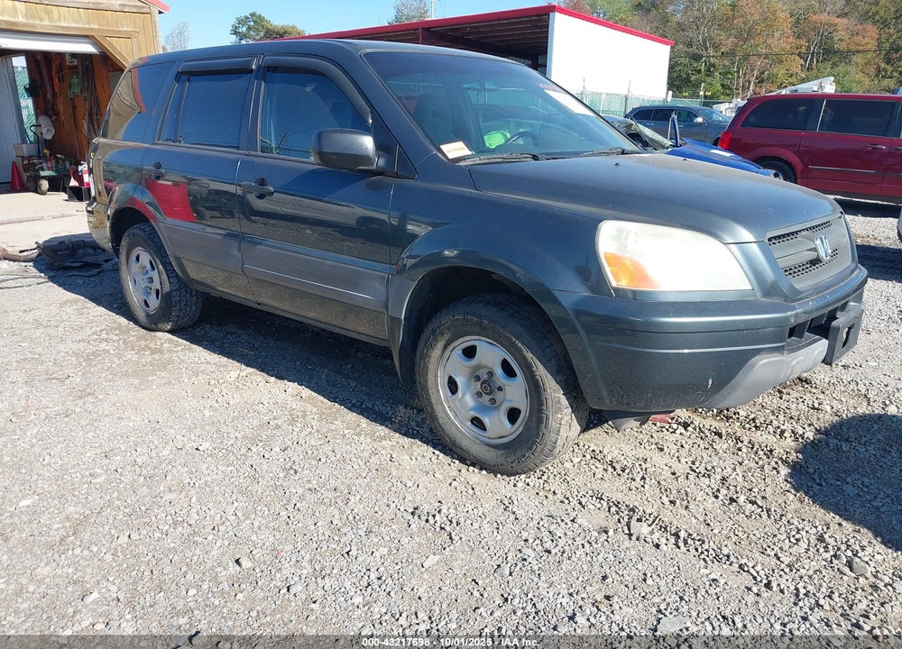2004 HONDA PILOT LX VIN: 2HKYF18104H505212