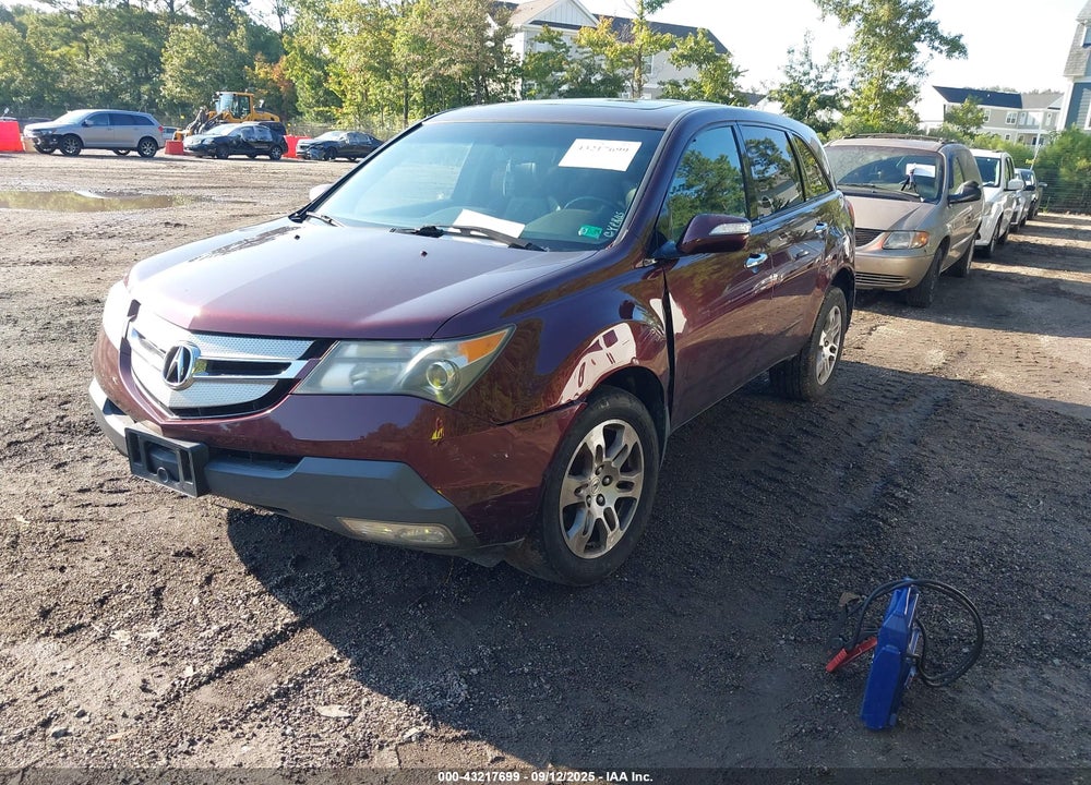 2008 ACURA MDX TECHNOLOGY PACKAGE VIN: 2HNYD28658H552736
