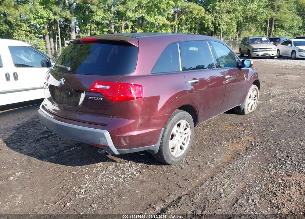 2008 ACURA MDX TECHNOLOGY PACKAGE VIN: 2HNYD28658H552736