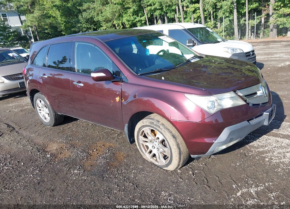 2008 ACURA MDX TECHNOLOGY PACKAGE VIN: 2HNYD28658H552736