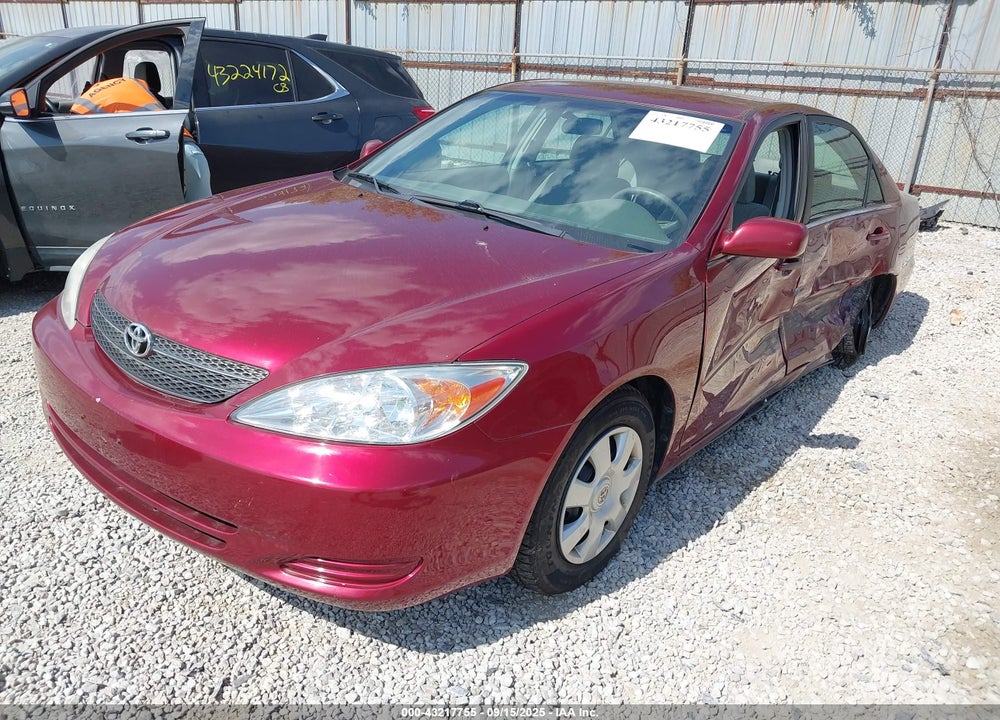 2002 TOYOTA CAMRY LE VIN: 4T1BE32KX2U041723