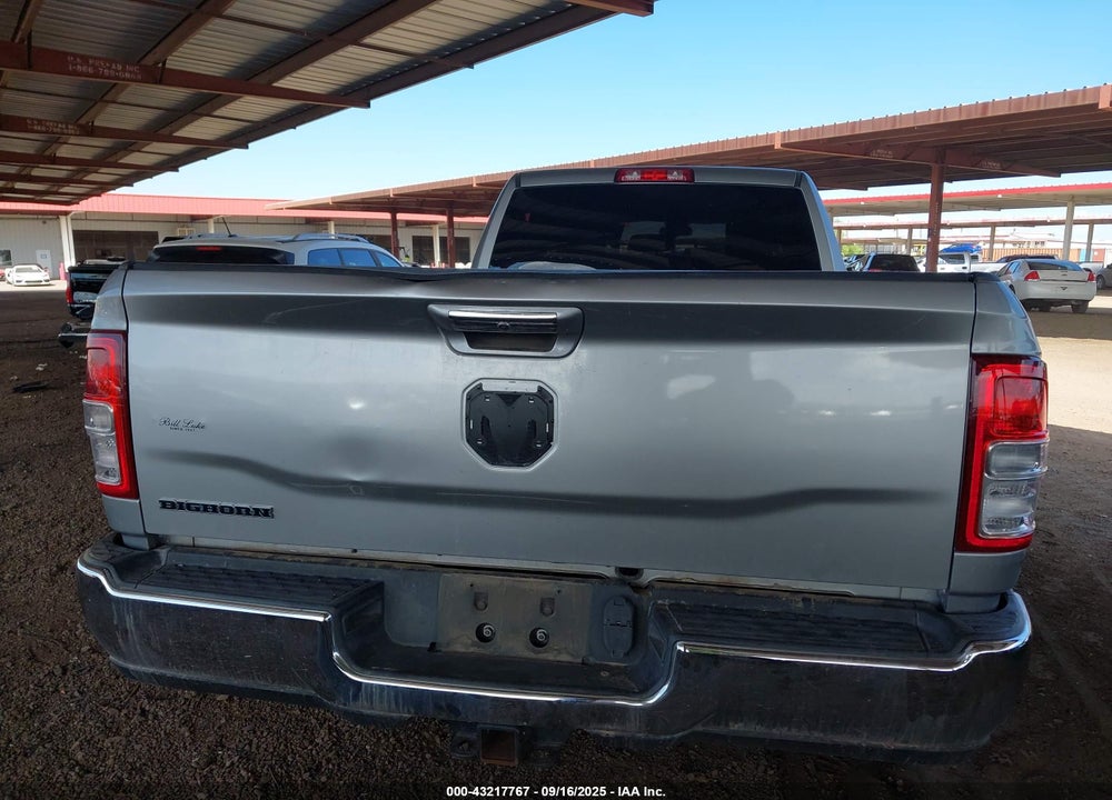 2019 RAM 3500 BIG HORN  4X2 8' BOX VIN: 3C63R2HL4KG660643