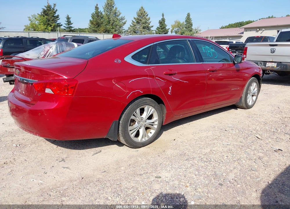 2014 CHEVROLET IMPALA VIN: 1G1125S37EU121863