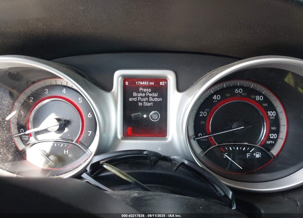 2014 DODGE JOURNEY VIN: 3C4PDCBB9ET244436