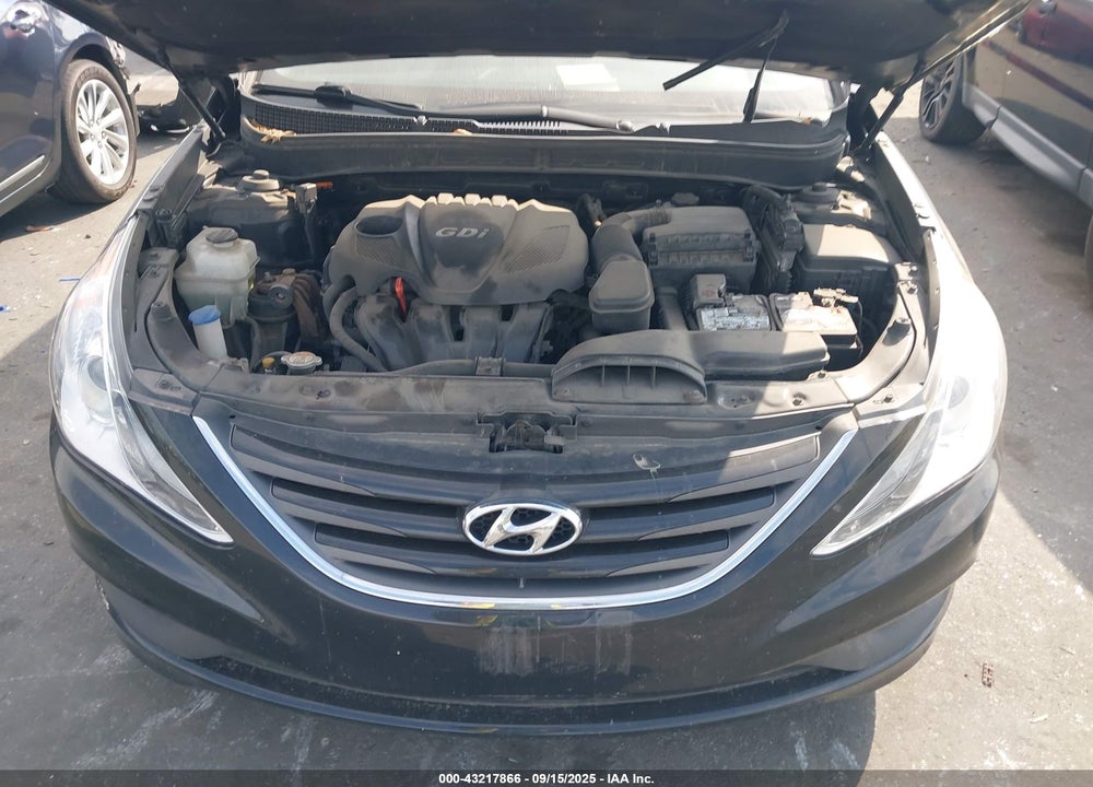 2014 HYUNDAI SONATA GLS VIN: 5NPEB4AC9EH844273