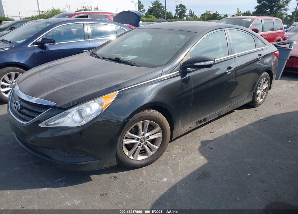 2014 HYUNDAI SONATA GLS VIN: 5NPEB4AC9EH844273