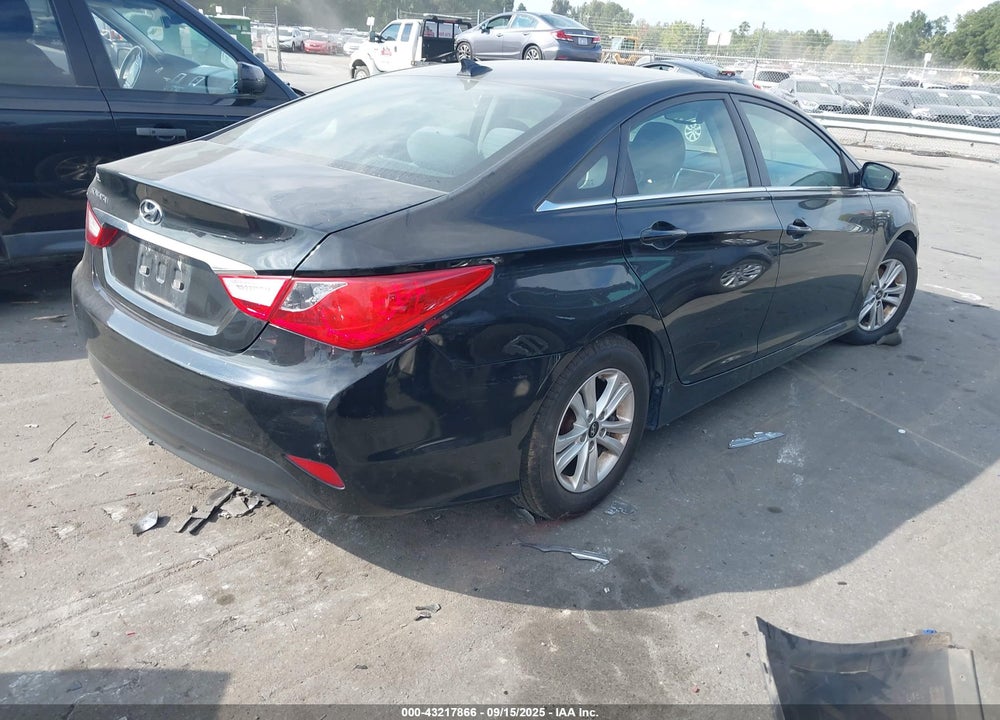 2014 HYUNDAI SONATA GLS VIN: 5NPEB4AC9EH844273