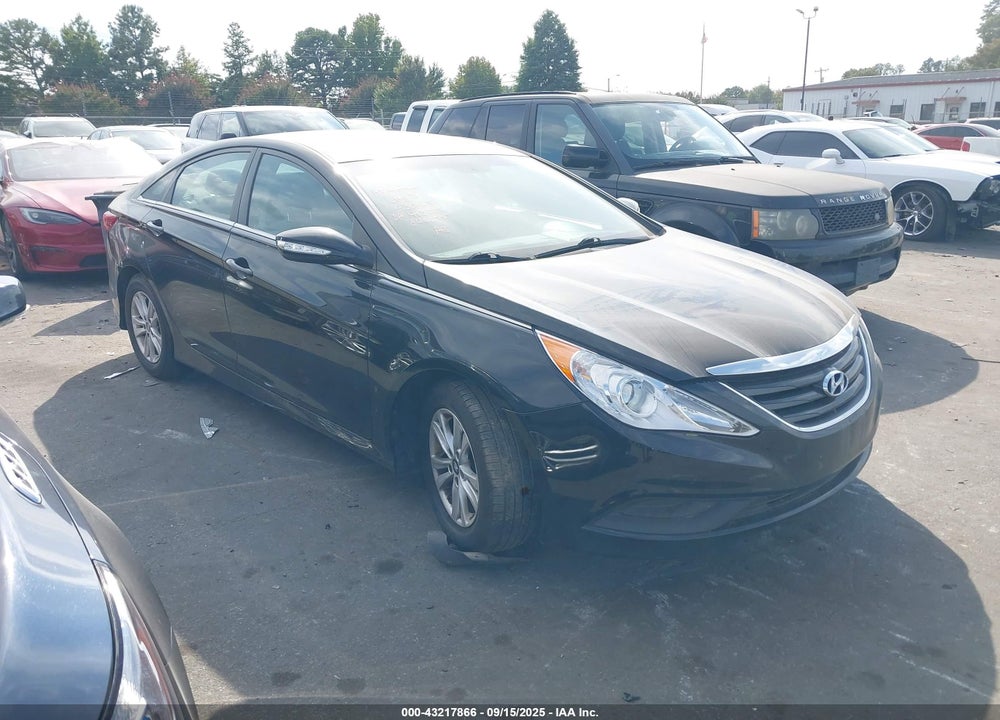 2014 HYUNDAI SONATA GLS VIN: 5NPEB4AC9EH844273