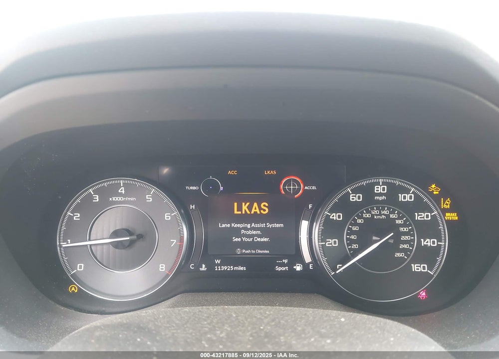 2019 ACURA RDX VIN: 5J8TC2H32KL036273